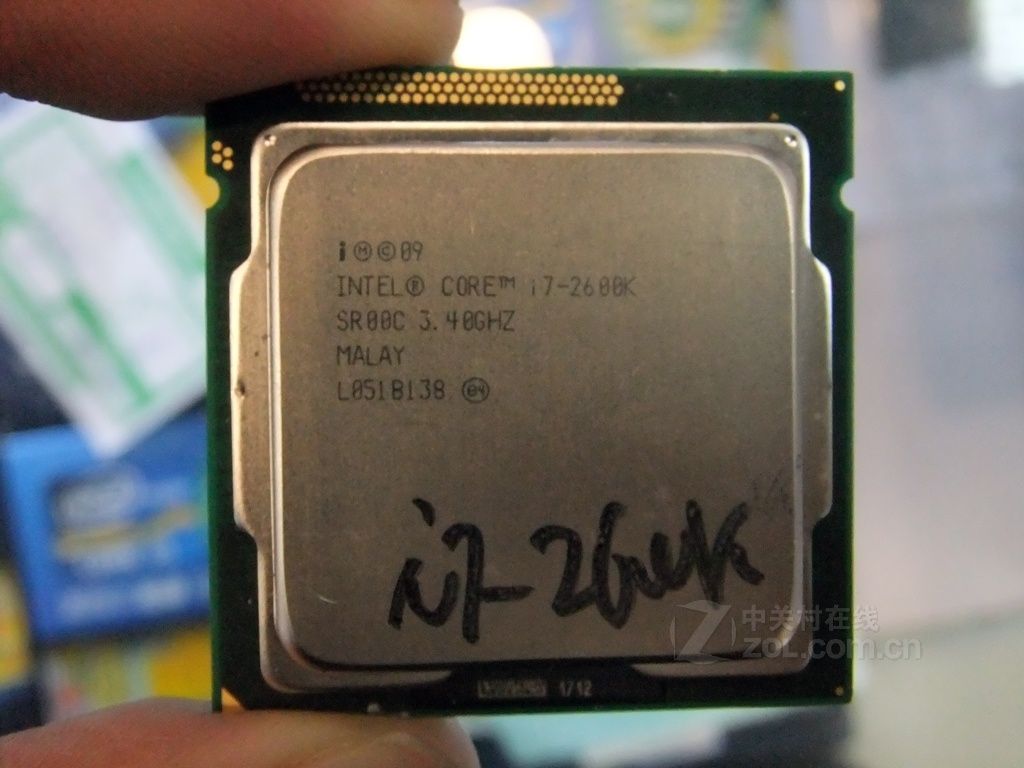 Intel Core i7 2600K Processor, 3.4GHz, 4 Cores, 8 Threads, 32nm, LGA 1155, 95W