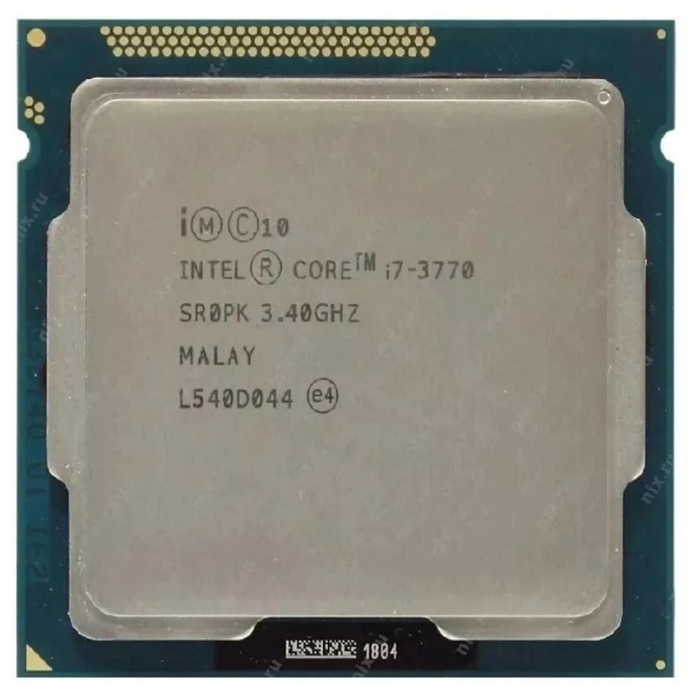 Intel Core i7 3770, 3.4 GHz, 4 núcleos, 8 hilos, 22 nm, LGA 1155, 77 W