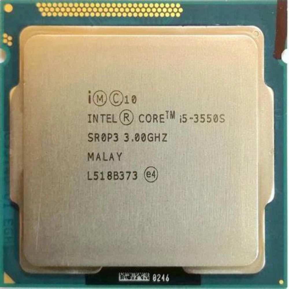 Intel Core i5 3550S 3GHz Processor (4 Cores, 4 Threads)