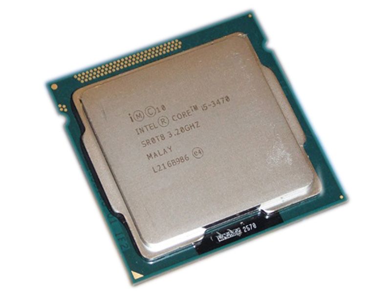 Processeur Intel Core i5 3470, 3,2 GHz, 4 cœurs, 4 threads, 22 nm, LGA 1155, 77 W
