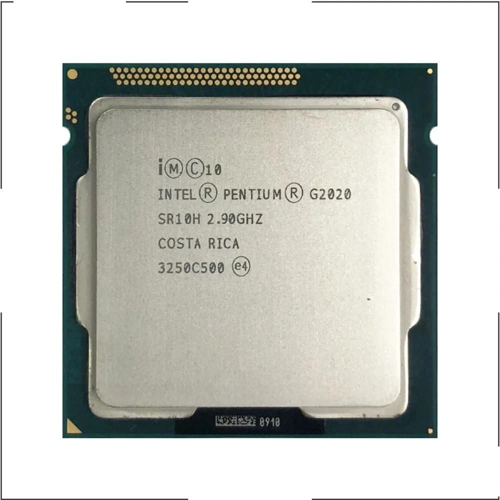 Intel Pentium G2020 Processor, 2.9GHz, 2 Cores, 2 Threads, 22nm, LGA 1155, 55W