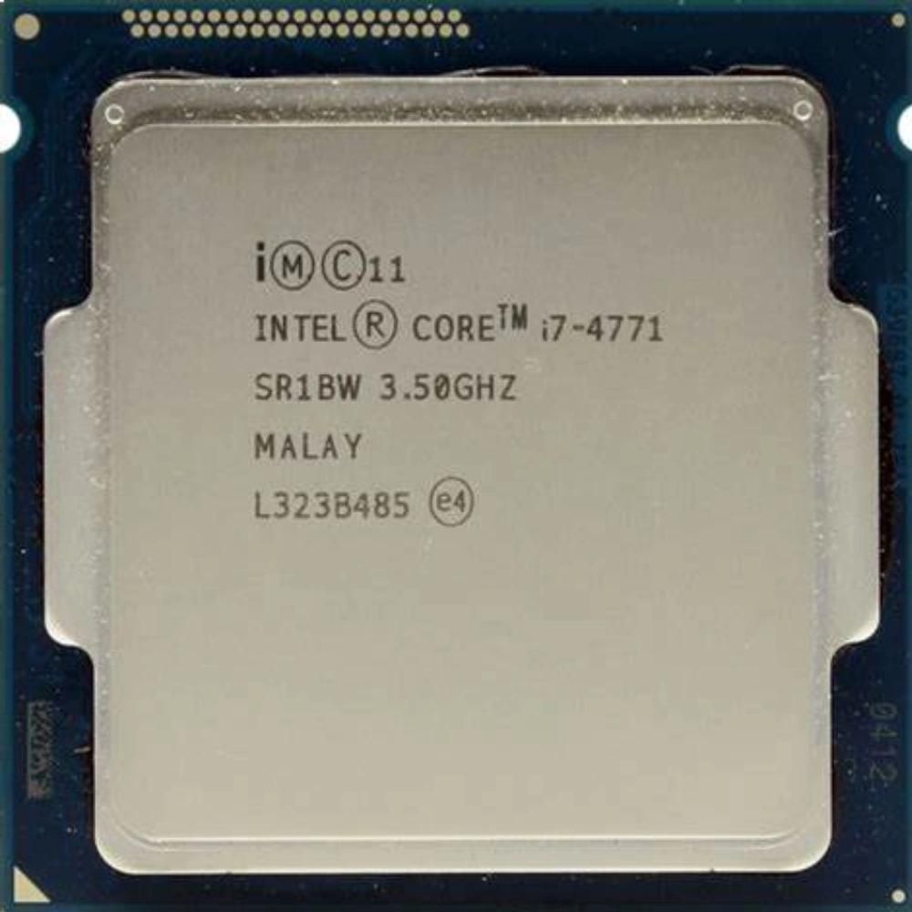 Intel Core i7-4771, 3.5GHz, 8 Cores, 8 Threads, 22nm, LGA 1150, 84W