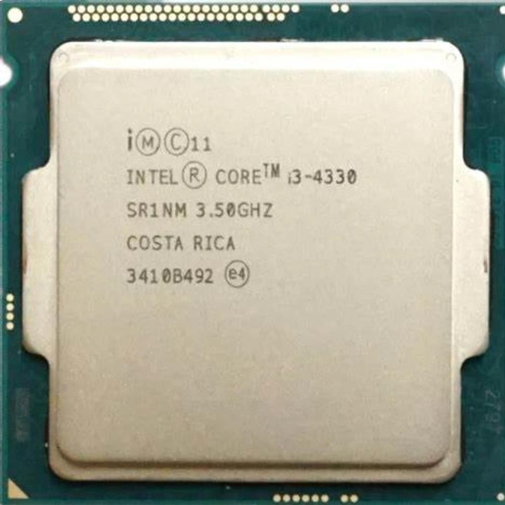Intel Core i3 4330, 3.5GHz, 2 Cores, 4 Threads, 22nm, LGA 1150, 54W