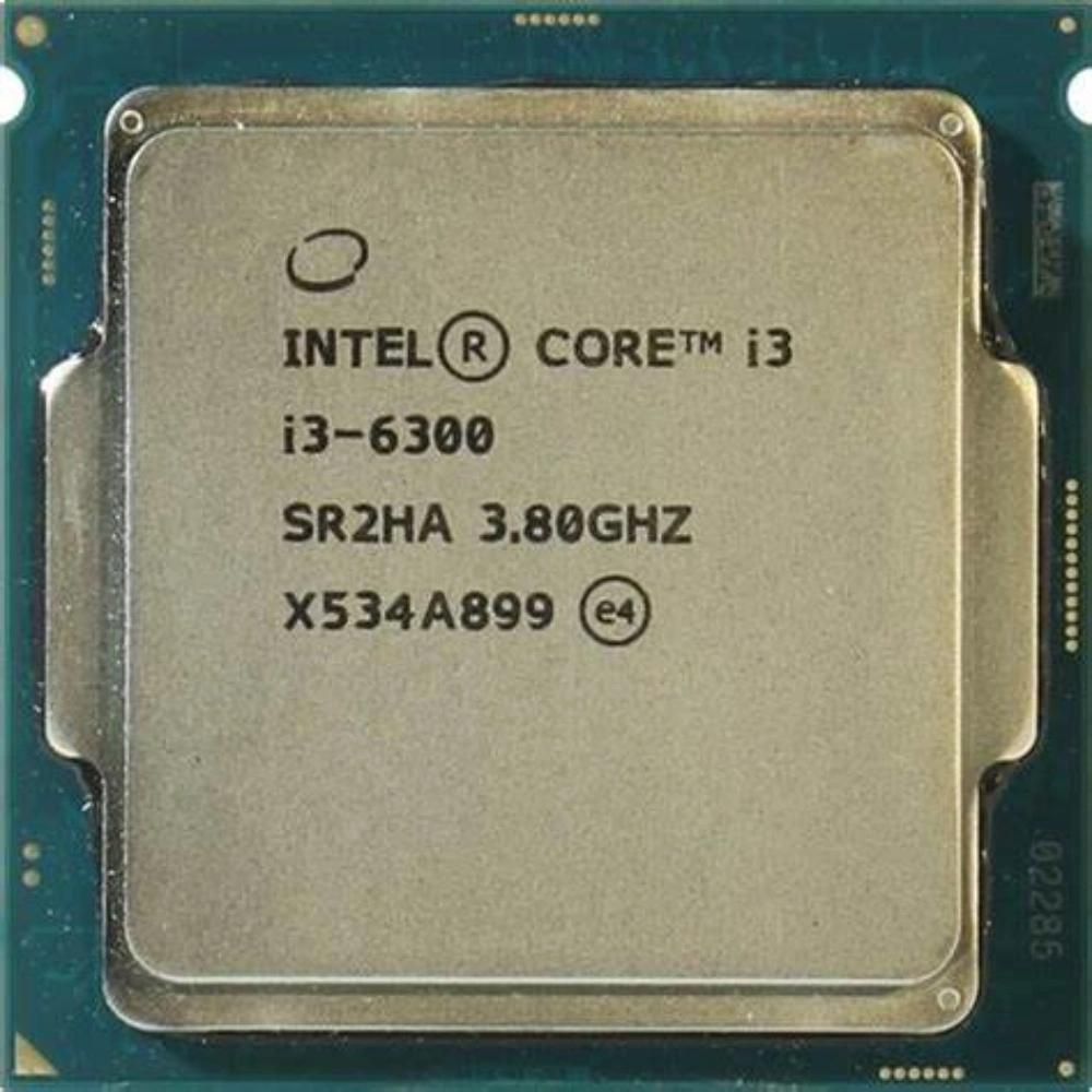 Intel Core i3 Processor, 3.8GHz, 2 Cores, 4 Threads, 14nm, LGA 1151, 51W