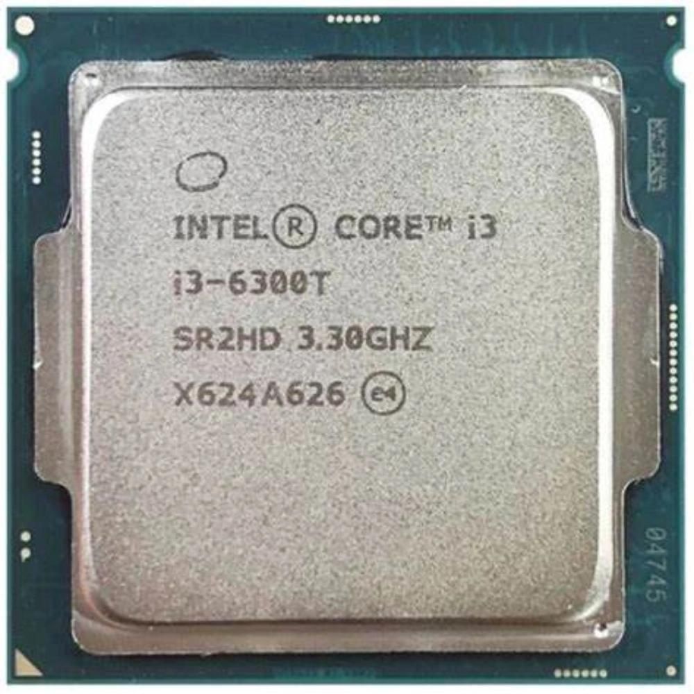 Intel Core i3 Processor, 3.3GHz, 2 Cores, 4 Threads, 14nm, LGA 1151, 35W