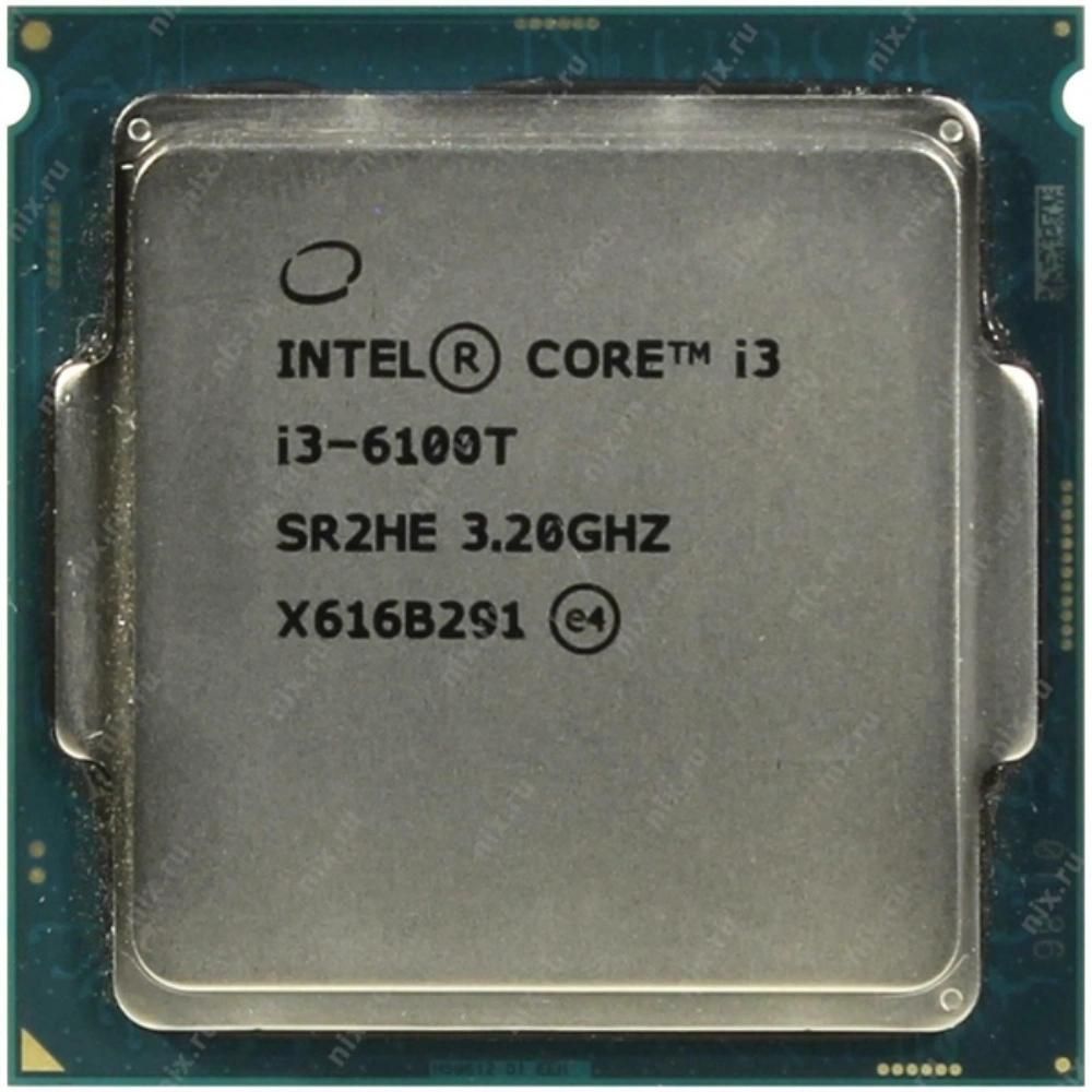 Intel Core i3 Processor, 3.2GHz, 2 Cores, 4 Threads, 14nm, LGA 1151, 35W