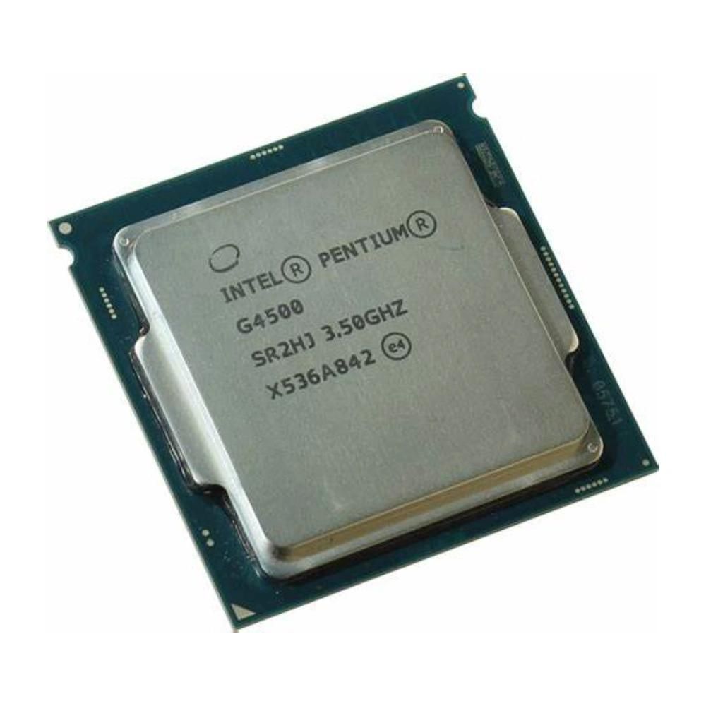Intel Pentium G4500 Processor, 3.5GHz, 2 Core, 2 Threads, 14nm, LGA 1151, 51W
