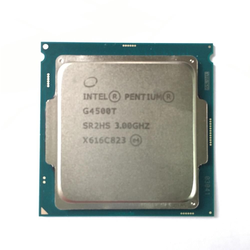 Intel Pentium G4500T 3GHz, 2-Core, 2-Thread, 14nm, LGA 1151, 35W