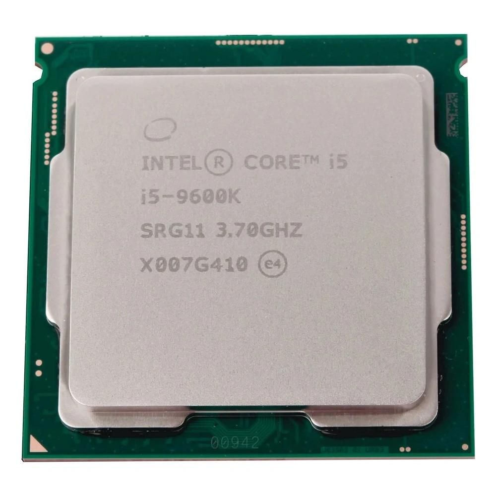 Procesador Intel Core i5 9600K, 3,7 GHz, 6 núcleos, 6 hilos, 14 nm, LGA 1151, 95 W