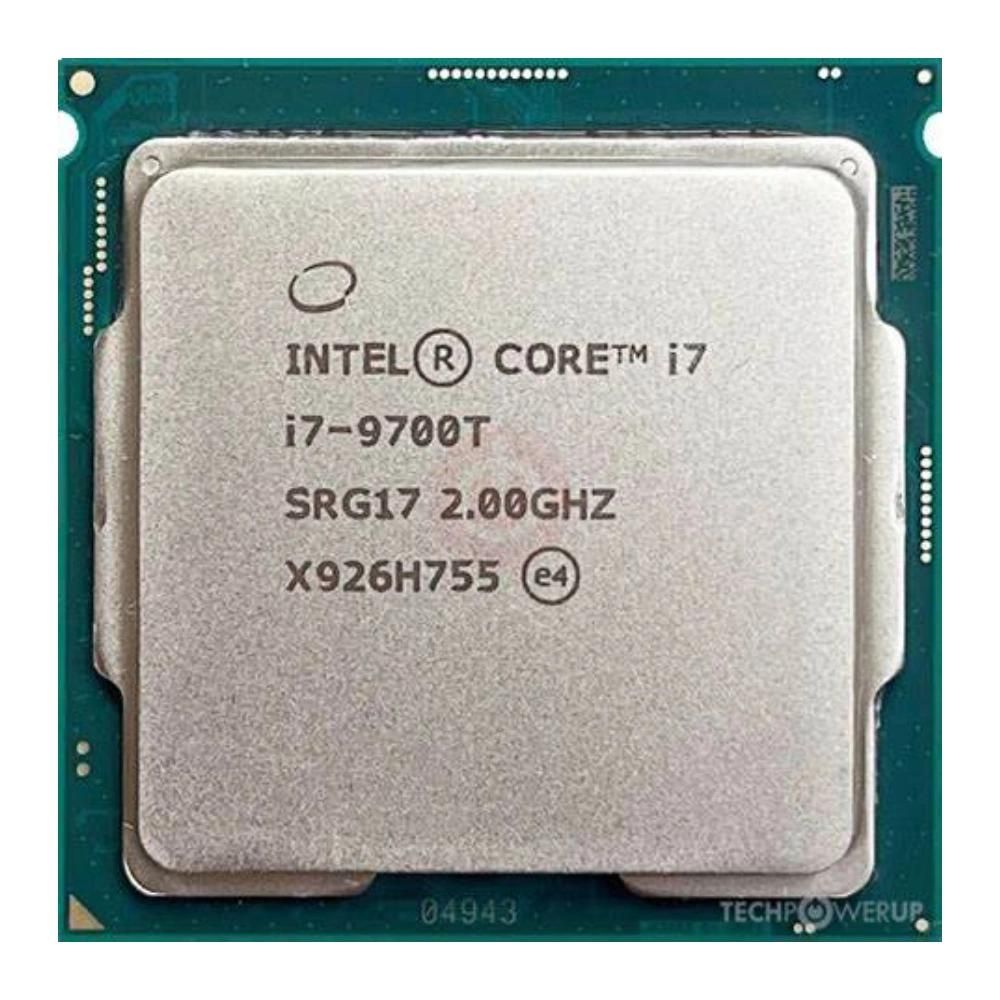 Intel Core i7 9700T Processor, 2GHz, 8 Cores, 8 Threads, 14nm, LGA 1151, 35W