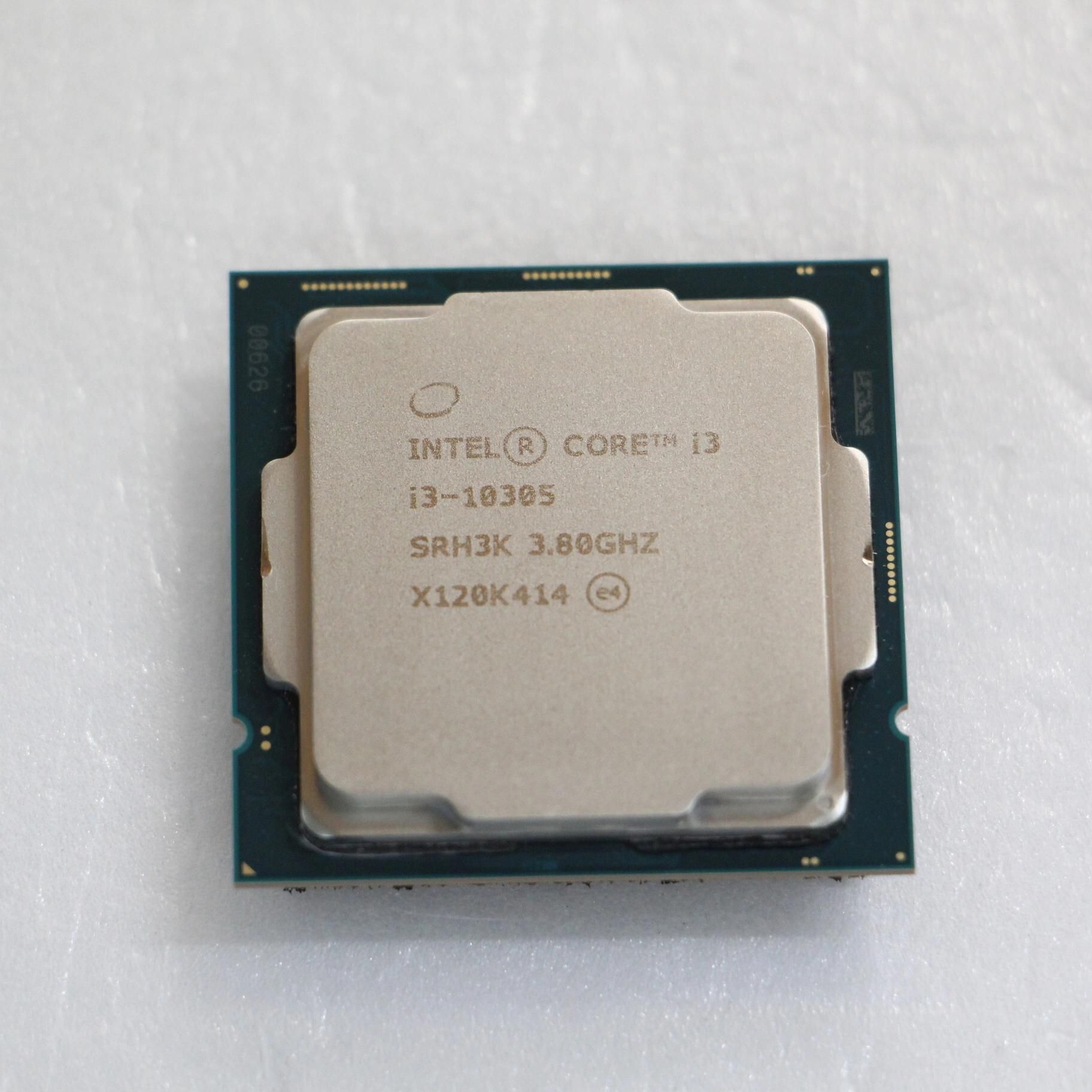 Intel Core i3 Processor, 3.8GHz, 4 Cores, 8 Threads, 14nm, LGA 1200, 65W