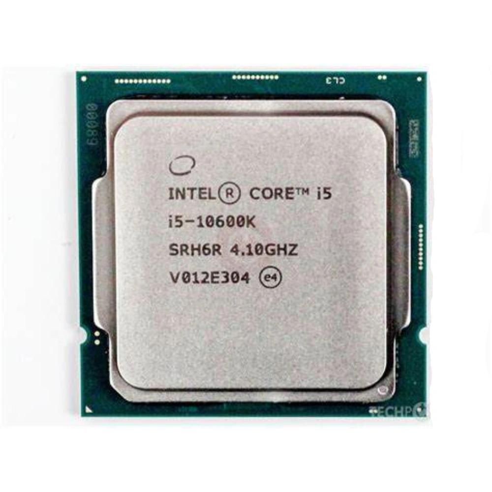 Intel Core i5 10600K Processor, 4.1GHz, 6 Cores, 12 Threads, 14nm, LGA 1200, 125W