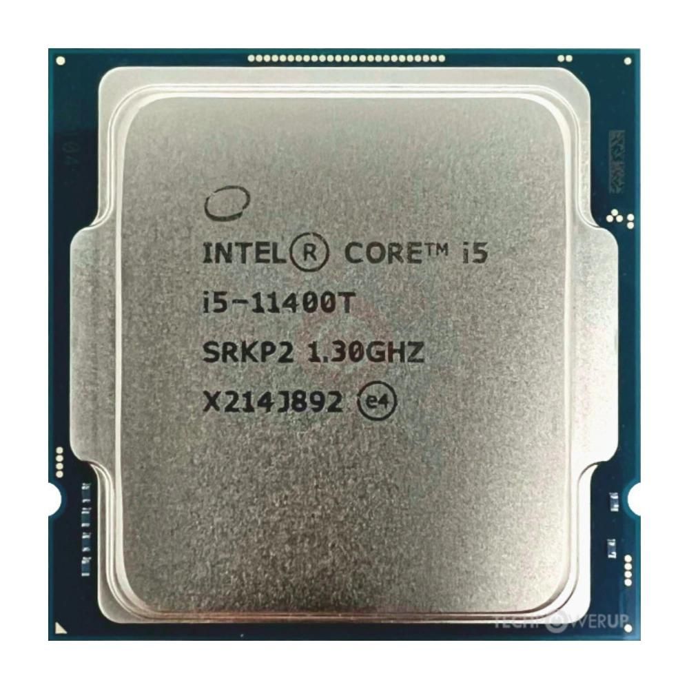 Intel Core i5 Processor, 11400T, 1.3GHz, 6 Cores, 12 Threads, 14nm, LGA 1200, 35W
