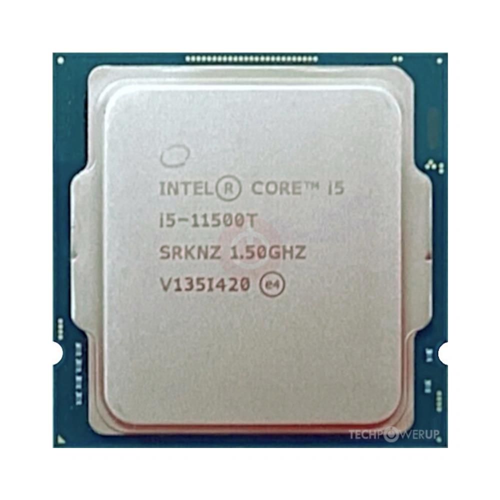 Intel Core i5 Processor, 11500T, 1.5GHz, 6 Cores, 12 Threads, 14nm, LGA 1200, 35W