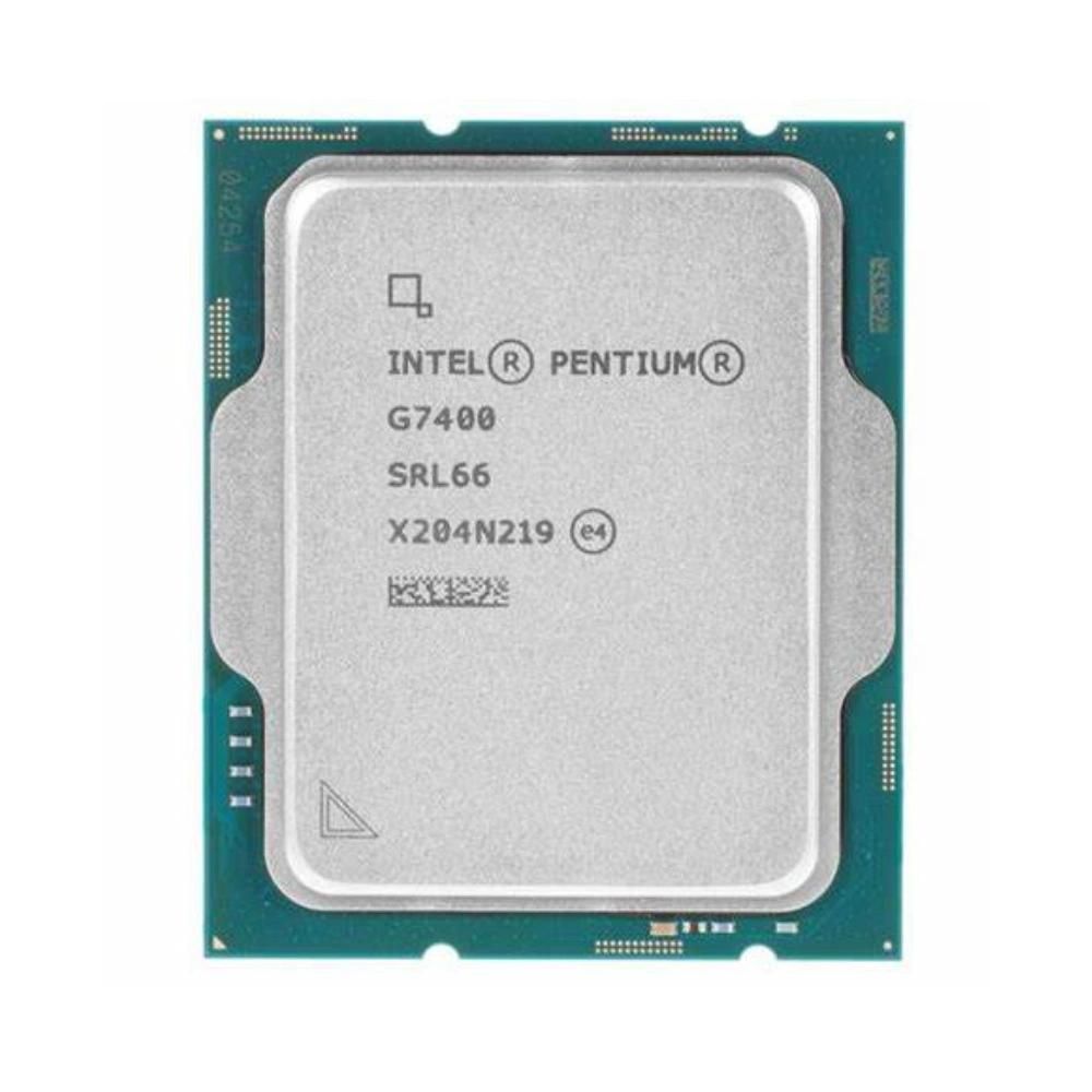 Intel Pentium G7400 Processor, 3.7GHz, 2 Cores, 4 Threads, 10nm, LGA 1700, 46W