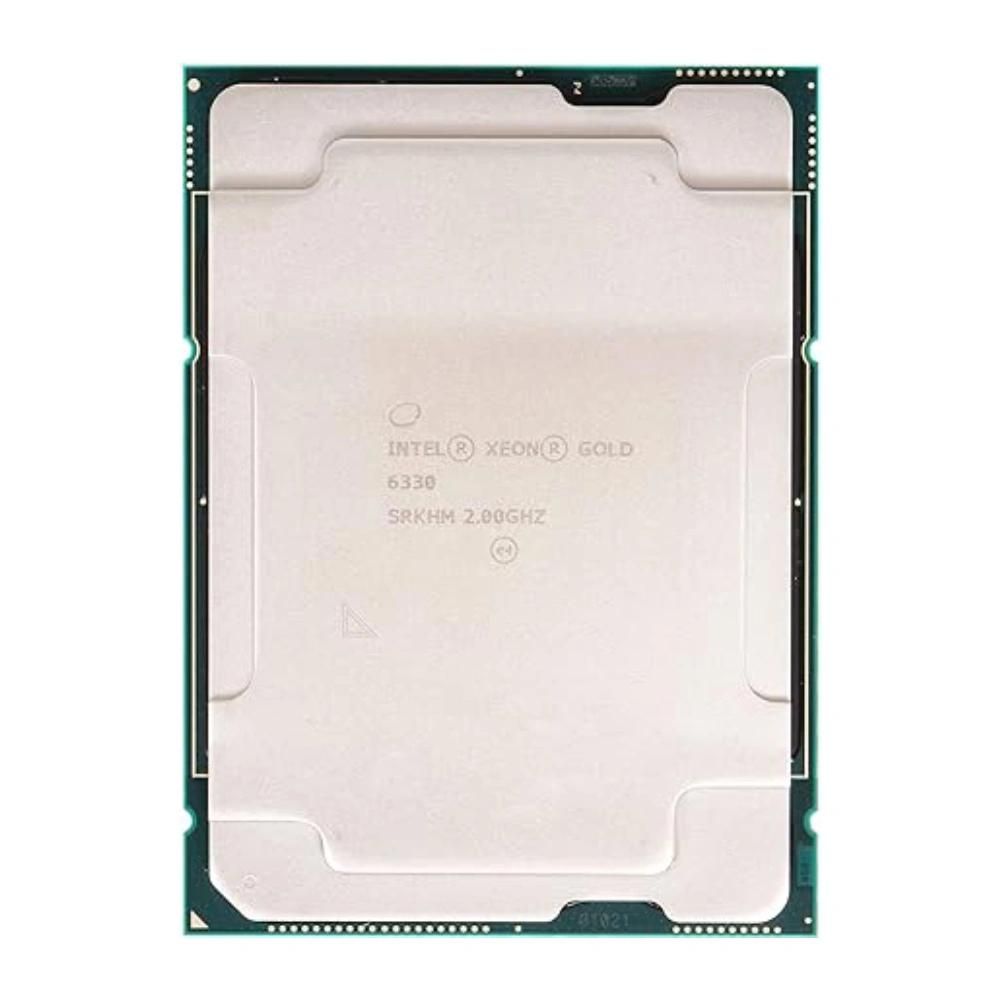 Intel Xeon Gold 6330 Processor, 2GHz, 28 Cores, 56 Threads, 10nm, LGA 4189, 205W