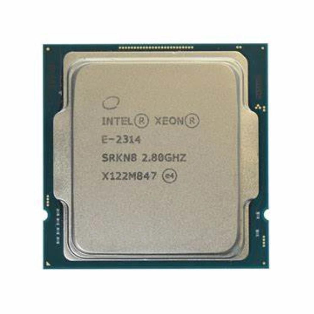 Procesador Intel Xeon E-2314, 2,8 GHz, 4 núcleos, 4 hilos, 14 nm, LGA 1200, 65 W