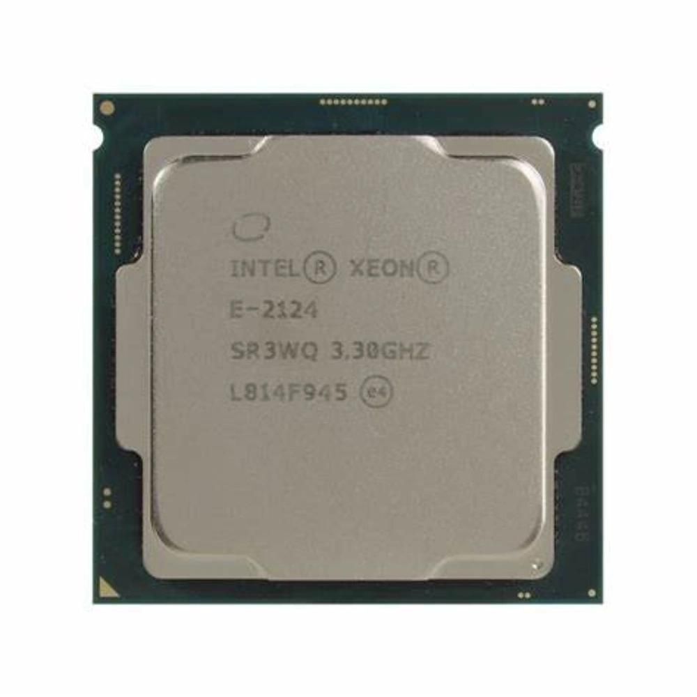 Intel Xeon E-2124 Processor, 3.3GHz, 4 Cores, 4 Threads, 14nm, LGA 1151, 71W