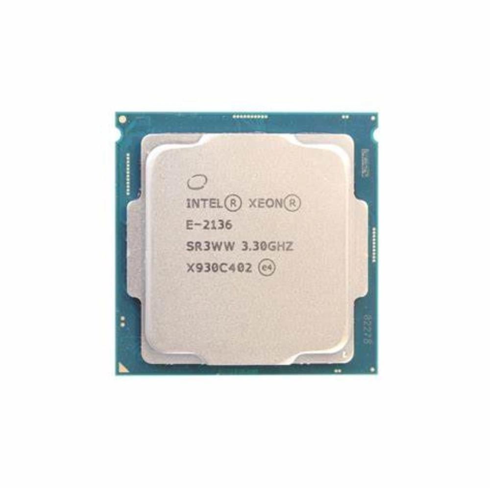 Intel Xeon E-2136 Processor, 3.3GHz, 6 Cores, 12 Threads, 14nm, LGA 1151, 80W