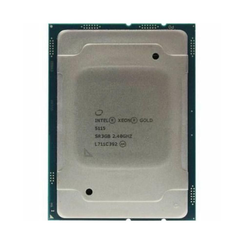 Intel Xeon Gold 5115 Processor, 2.4GHz, 10 Cores, 20 Threads, 14nm, LGA 3647, 85W