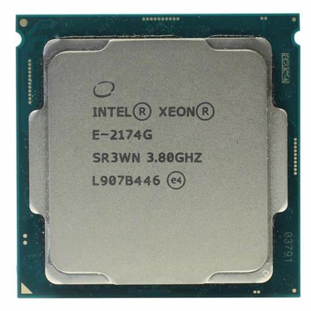 Intel Xeon E-2174G 3.8GHz CPU, 4 Cores, 8 Threads, 14nm, LGA 1151, 71W