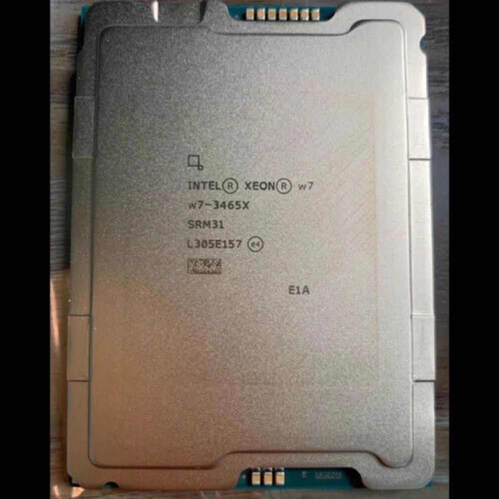 Intel Xeon W7-3465X Processor, 2.5GHz, 28 Cores, 56 Threads, 10nm, LGA 4677, 300W