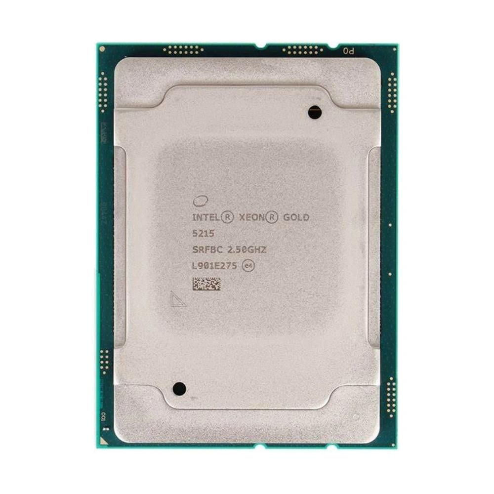 Intel Xeon Gold 5215 CPU, 2.5GHz, 10 Cores, 20 Threads, 14nm, LGA 3647, 85W