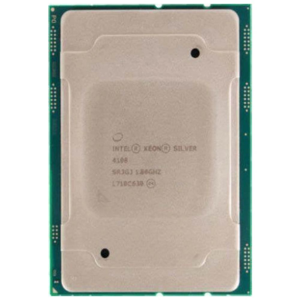 Intel Xeon Silver 4108 CPU, 1.8GHz, 8 Cores, 16 Threads, 14nm, LGA 3647, 85W