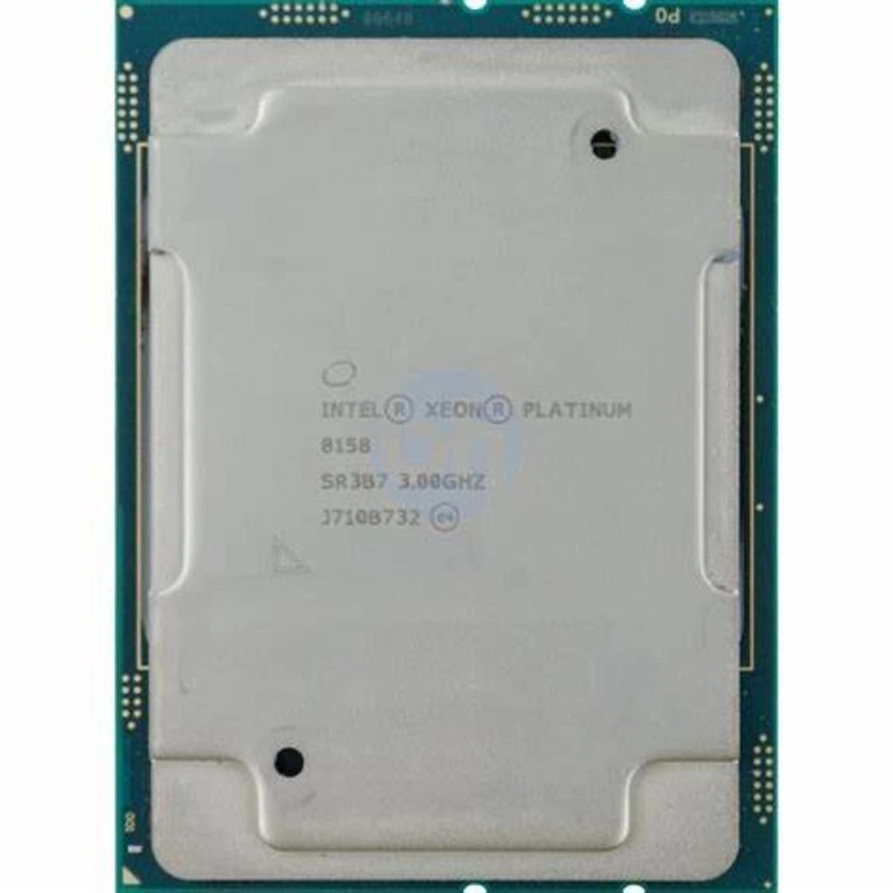 Intel Xeon Platinum 8158 CPU, 3GHz, 12 Cores, 24 Threads, 14nm, LGA 3647, 150W