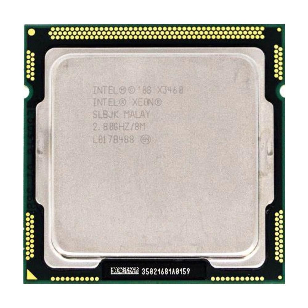 Intel Xeon X3460 Processor, 2.8GHz, 4 Cores, 8 Threads, 45nm, LGA 1156, 95W