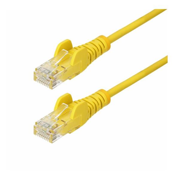 StarTech.com 3m Yellow Slim CAT6 Ethernet Cable