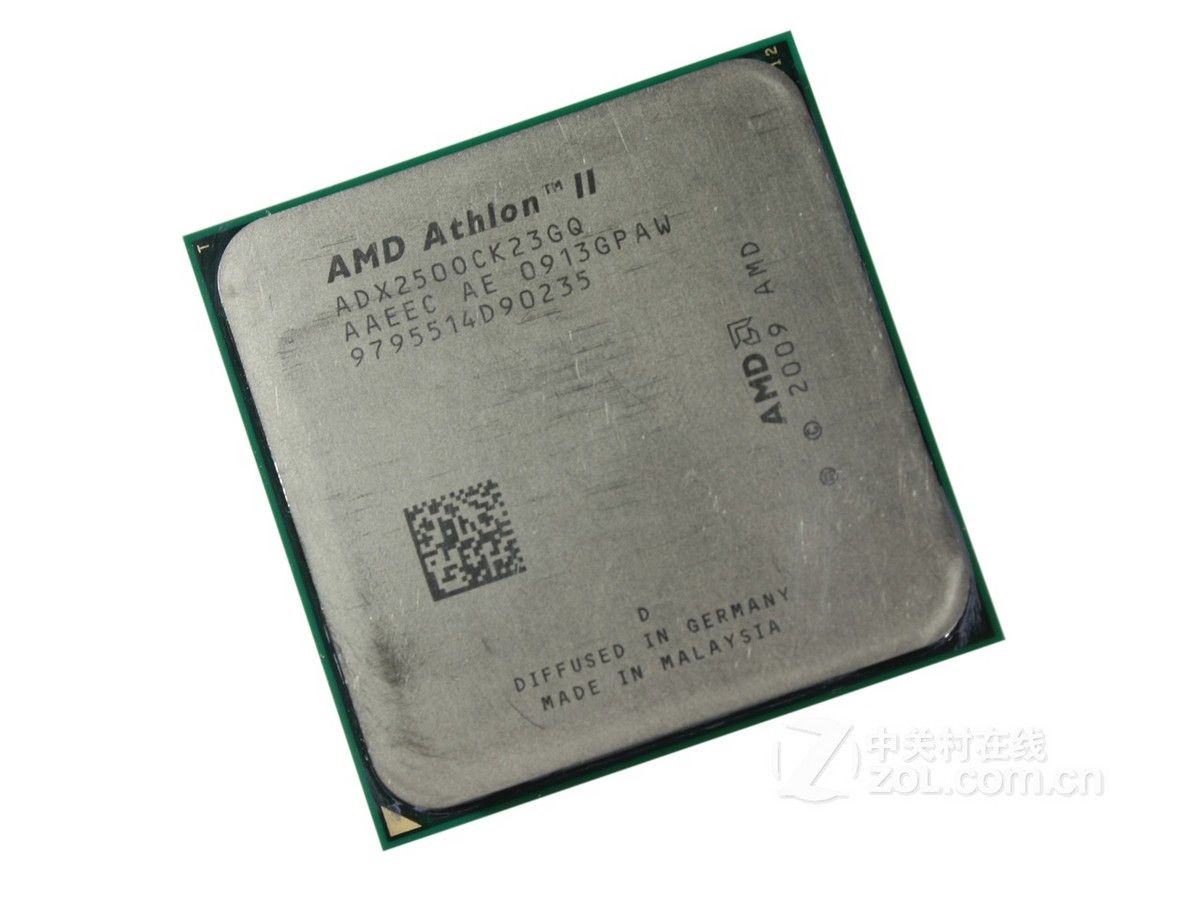 AMD Athlon II X2 250, 3GHz, 2 Cores, 2 Threads, 45nm, Socket AM3, 65W
