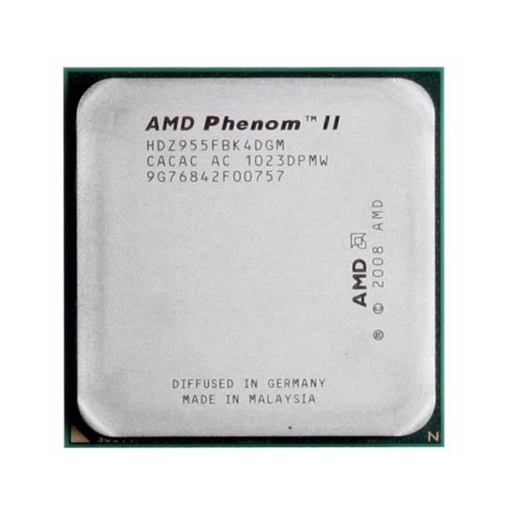 AMD Phenom II X4 955, 3.2GHz, 4 Cores, 4 Threads, 45nm, Socket AM3, 125W
