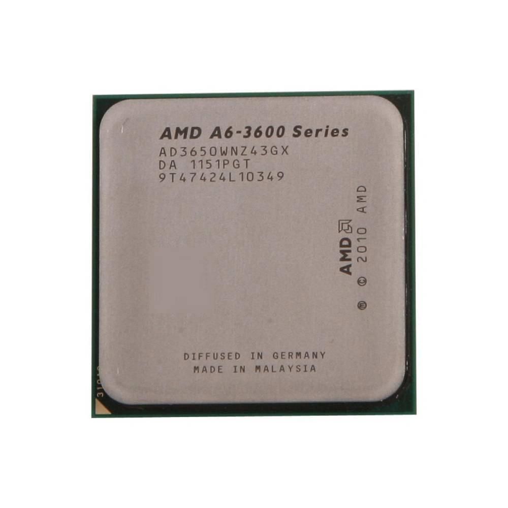AMD A6-3650 2.6GHz 4-Core 4-Thread 32nm Socket FM1 100W Processor