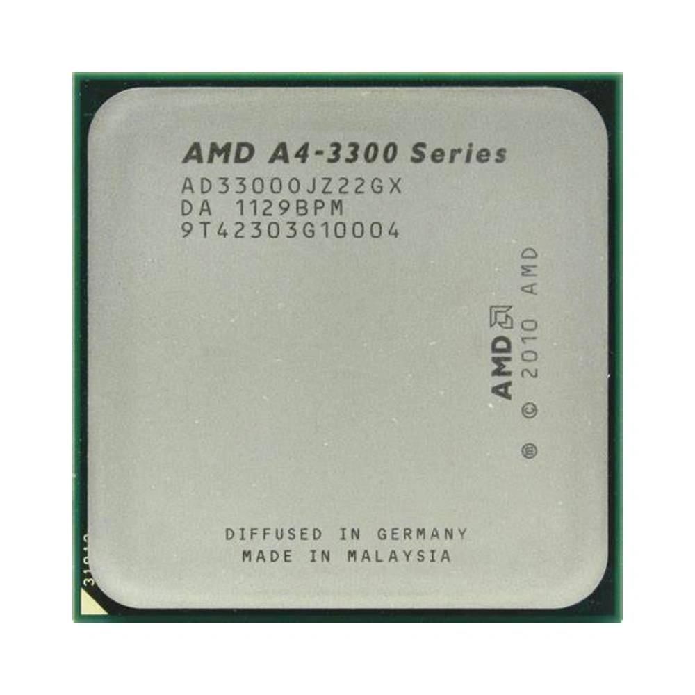 AMD A4-3300 2.5GHz Dual-Core Processor
