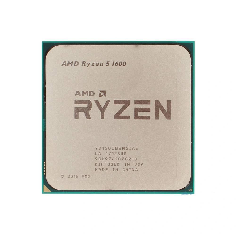 AMD Ryzen 5 1600 - 3.2GHz, 6 Cores, 12 Threads, 14nm, AM4 Socket, 65W