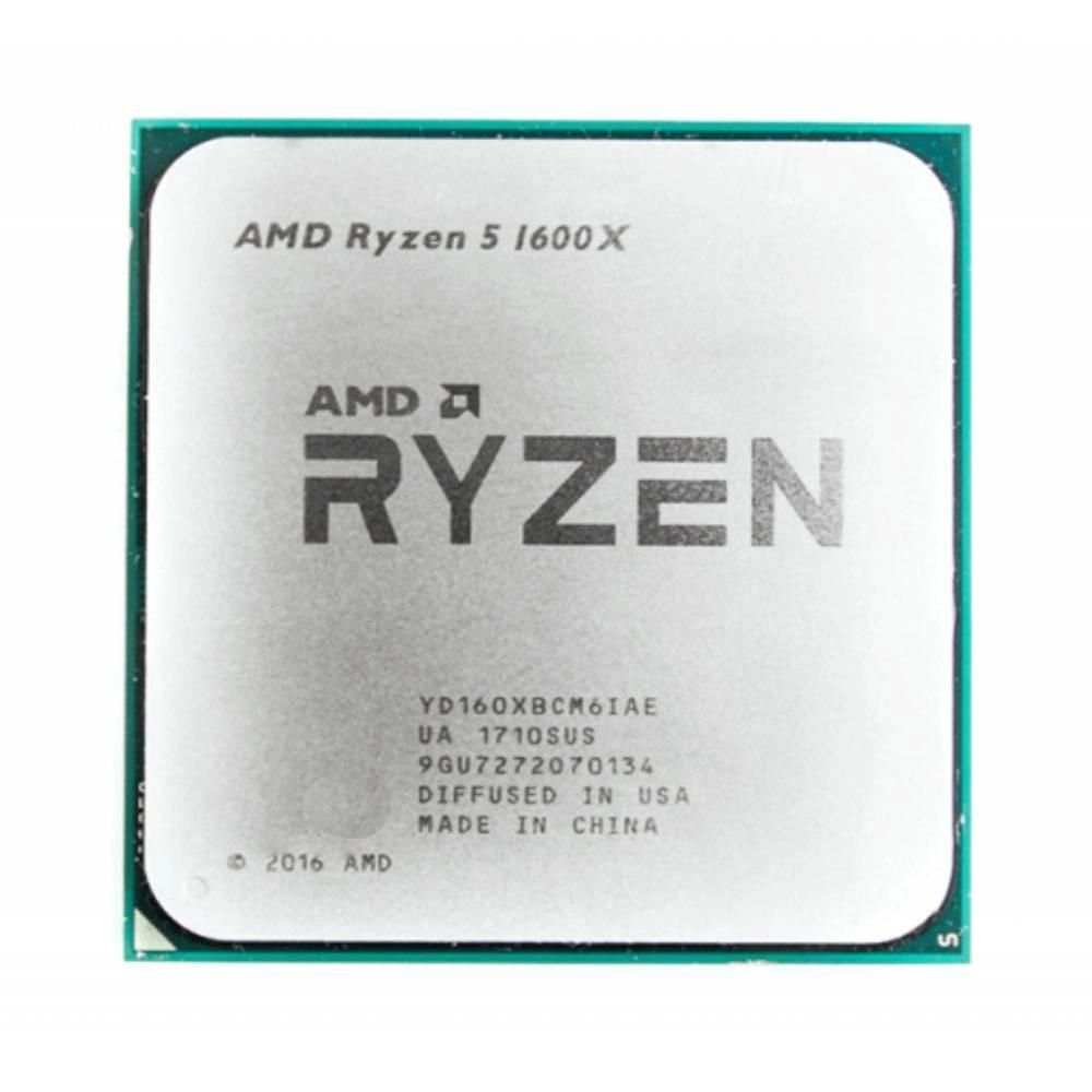 AMD Ryzen 5 1600X - 3.6GHz, 6-Core, 12 Threads, 14nm, AM4 Socket, 95W
