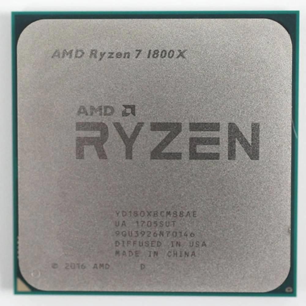 AMD Ryzen 7 1800X - 3.6GHz, 8-Core, 16 Threads, 14nm, AM4 Socket, 95W