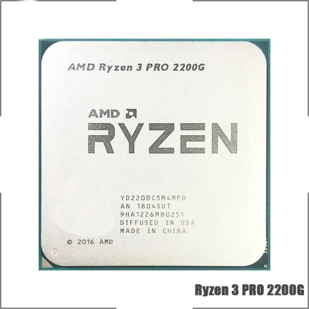 AMD Ryzen 3 PRO 2200G Processor