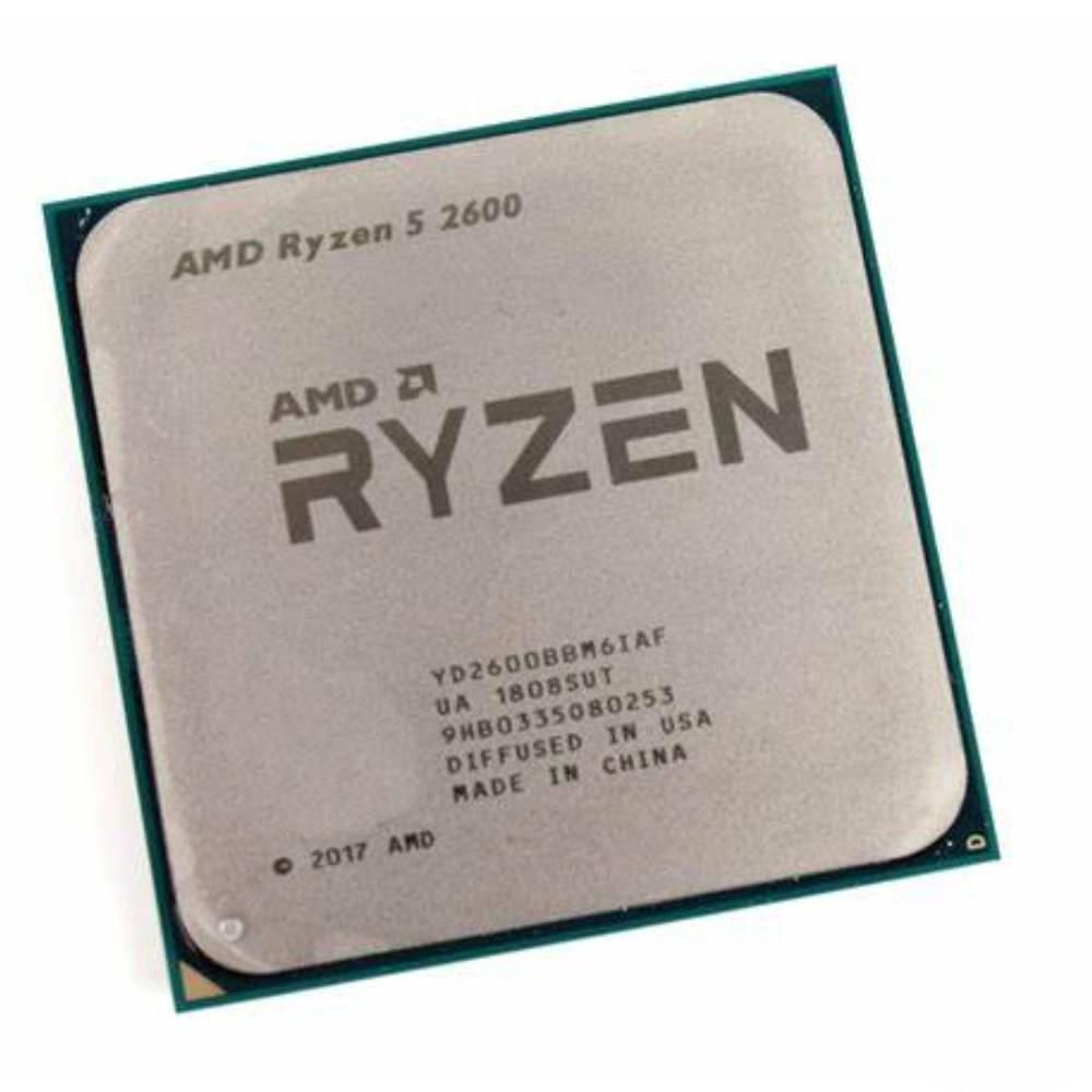 AMD Ryzen 5 2600 Processor - 3.4GHz, 6 Cores, 12 Threads, 12nm, AM4 Socket, 65W