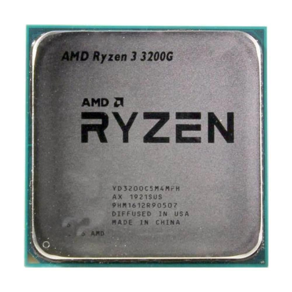 AMD Ryzen 3 3200G - 3.6GHz, 4 Cores, 4 Threads, 12nm, AM4 Socket, 65W