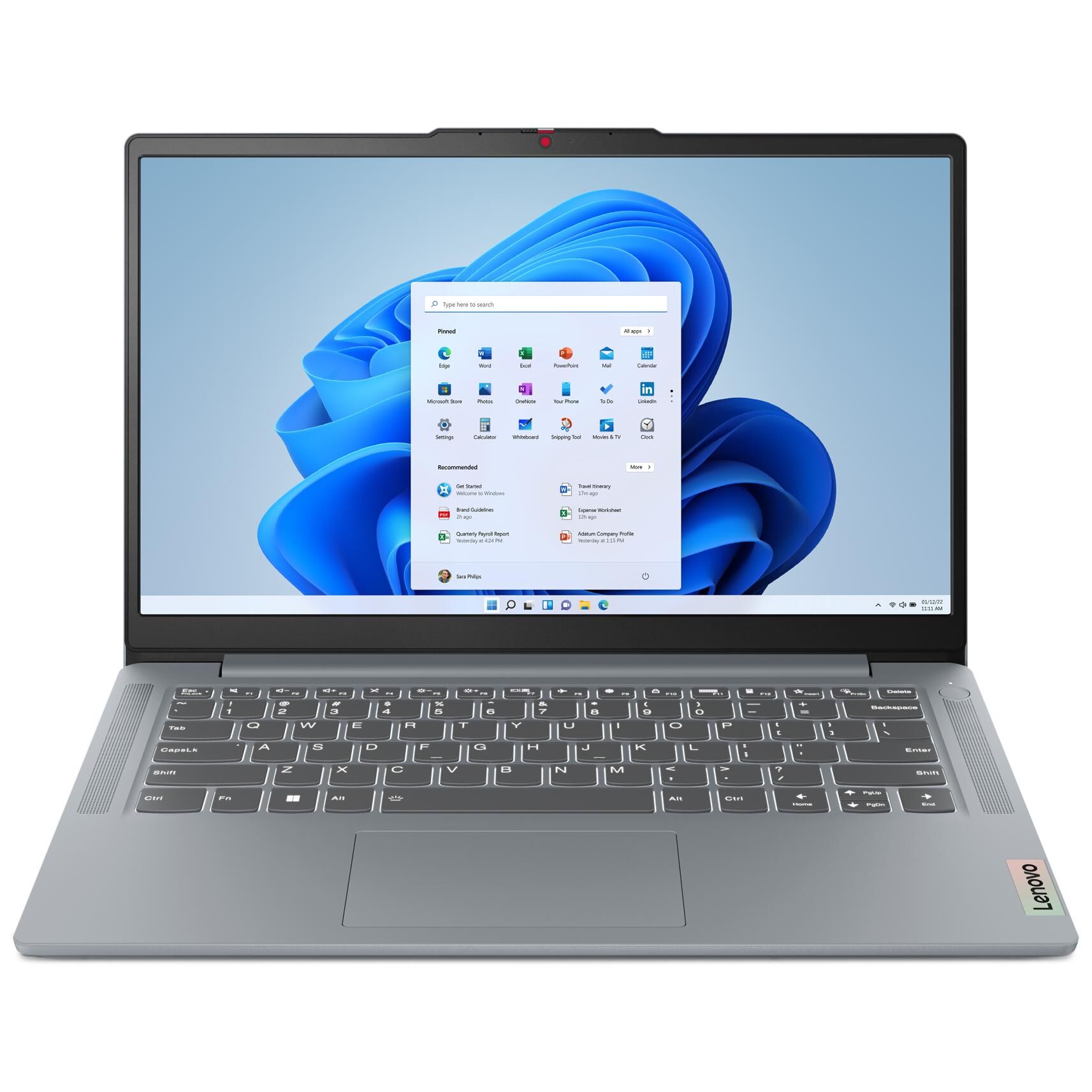 Lenovo IdeaPad Slim 3 - 14" Ryzen 5 7520U 16GB RAM 512GB SSD AMD Radeon 610M Graphics - Grey AZERTY Keyboard