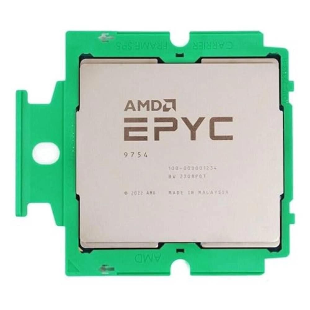 AMD EPYC 9754 Processor, 2.25GHz, 128 Cores, 256 Threads, 5nm, SP5, 320-400W