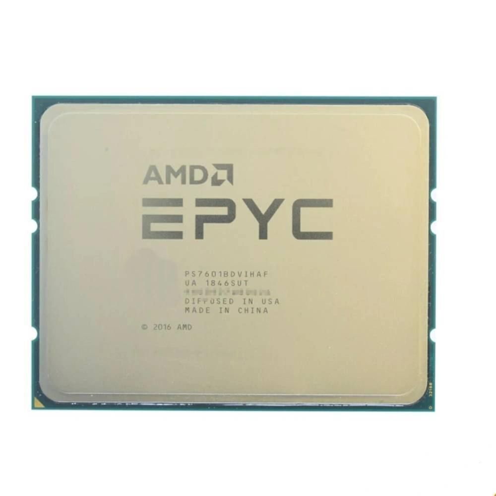 AMD EPYC 7601 Processor, 2.2GHz, 32 Cores, 64 Threads, 14nm, SP3, 180W