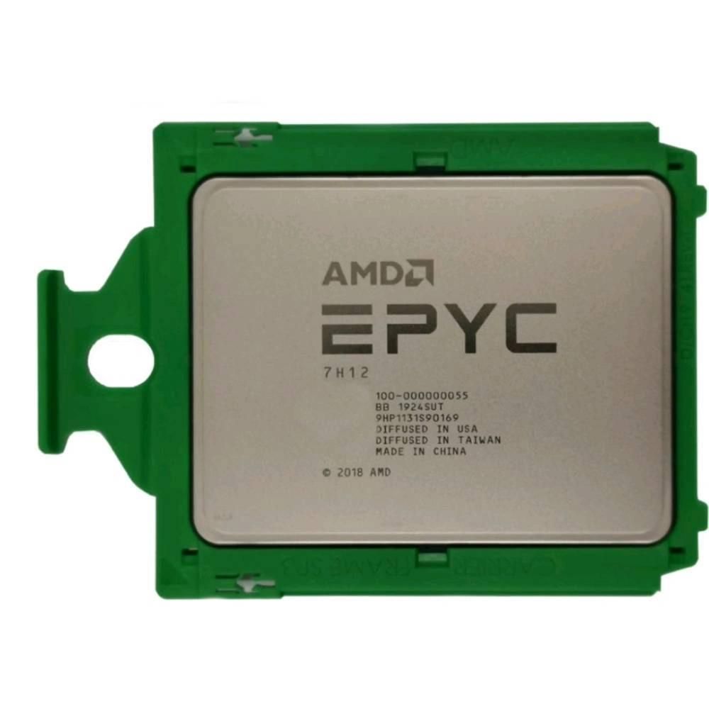 AMD EPYC 7H12 Processor, 2.6GHz, 64 Cores, 128 Threads, 7nm, SP3, 280W