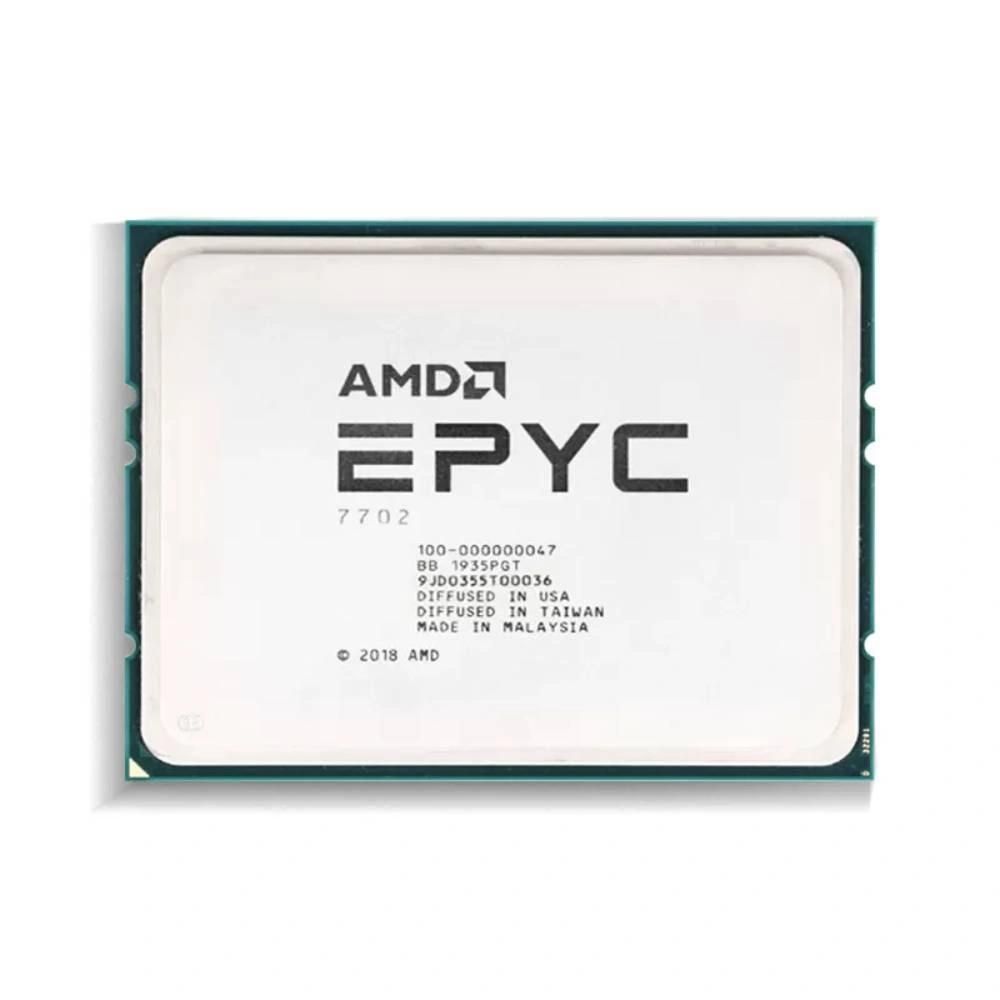 AMD EPYC 7702 Processor, 2GHz, 64 Cores, 128 Threads, 7nm, SP3, 200W
