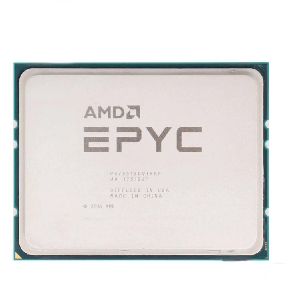 AMD EPYC 7551 Processor, 2GHz, 32 Cores, 64 Threads, 14nm, SP3, 180W