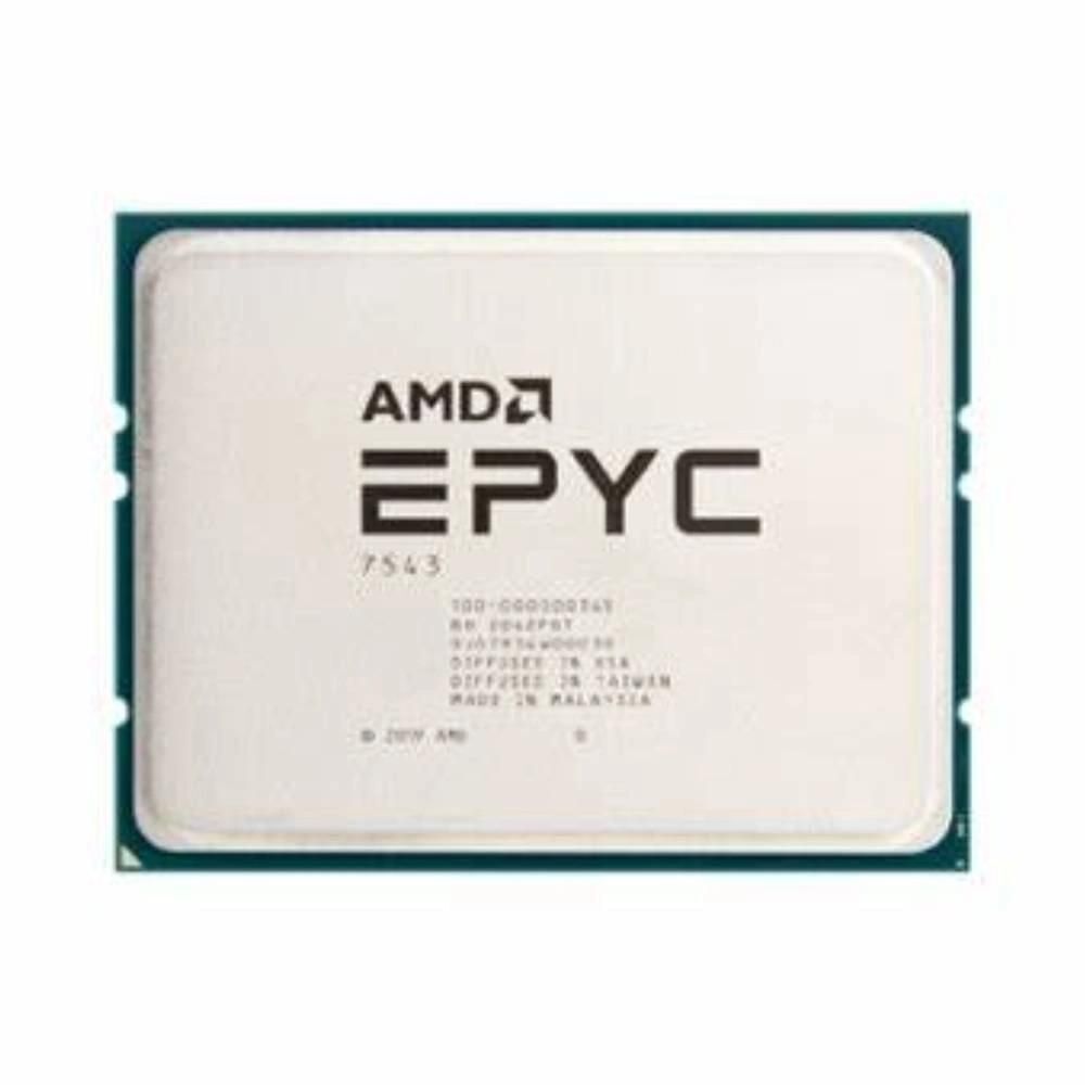 AMD EPYC 7543 Processor, 2.8GHz, 32 Cores, 64 Threads, 7nm, SP3, 225W
