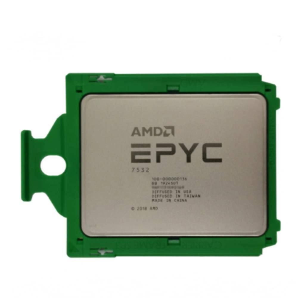 AMD EPYC 7532 Processor, 2.4GHz, 32 Cores, 64 Threads, 7nm, SP3, 200W