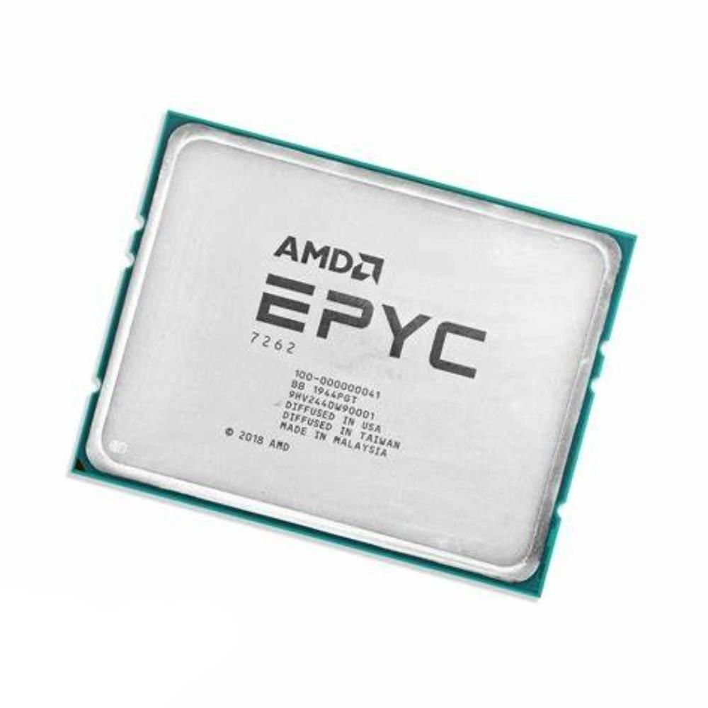 AMD EPYC 7262 Processor, 3.2GHz, 8 Cores, 16 Threads, 7nm, SP3, 155W